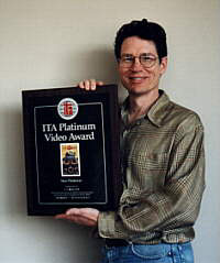 Director S.S. Wilson with Award.